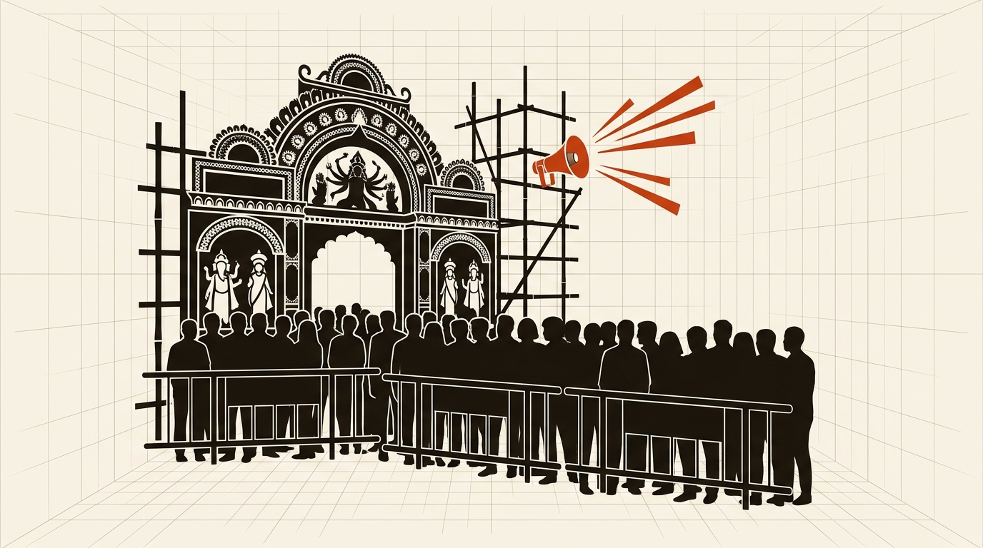 Chorbagan Durga Puja Pandal Stampede: What Audio Warnings and Police Records Confirm